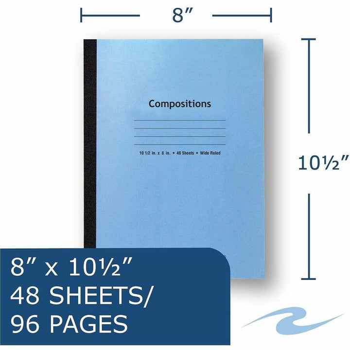 Image of Roaring Spring 77501CT Wide Rule Composition Notebook