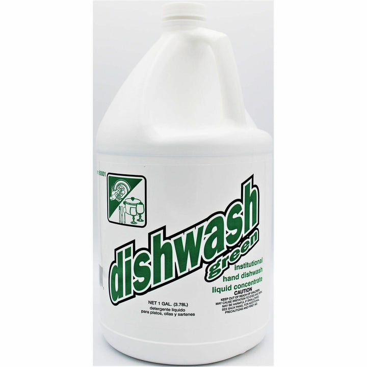 Image of Genuine Joe 01295 Dishwash Green Liquid Dish Soap