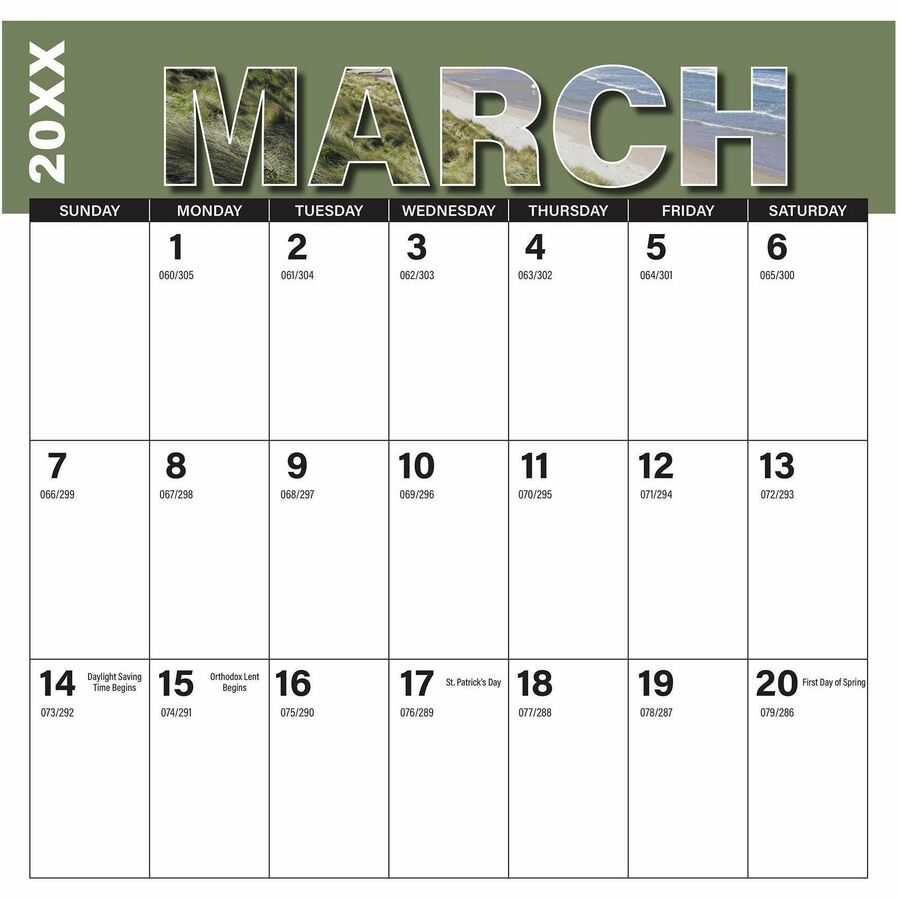 Image of House of Doolittle 322 Recycled Big Block Wall Calendar