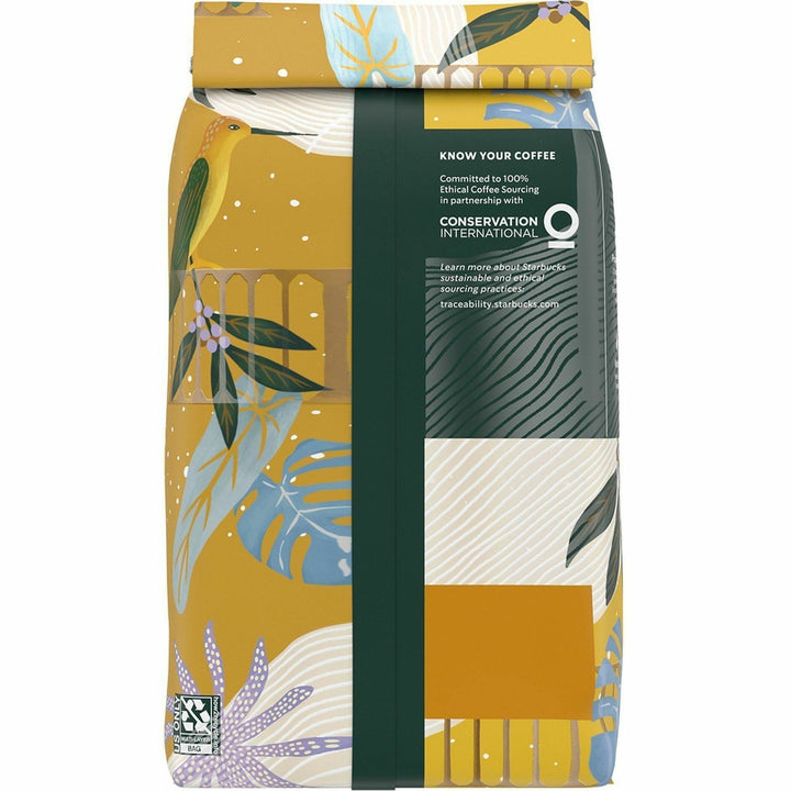 Image of Starbucks 12413968CT Veranda Blend Blonde Roast Ground Coffee, Compatible with Drip-coffee Brewer, Blonde, Ground, Veranda Blend, 6 / Carton