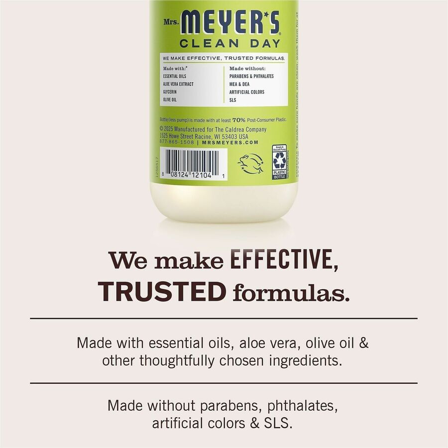 Image of Mrs. Meyer's 390068CT Clean Day Hand Soap Refill
