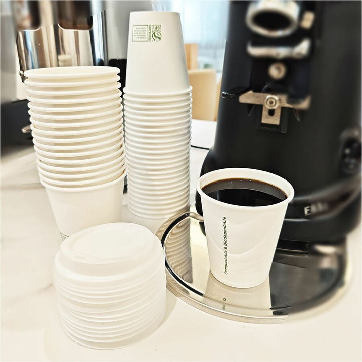 Image of Genuine Joe 02048 BPI Certified Compostable Paper Cups