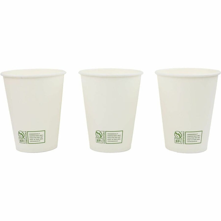 Image of Genuine Joe 02047 BPI Certified Compostable Paper Cups