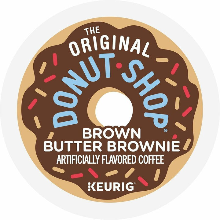 Image of The Original Donut Shop® 0794 Brown Butter Brownie Coffee, K-Cup, Brown Butter Brownie, 24 / Box