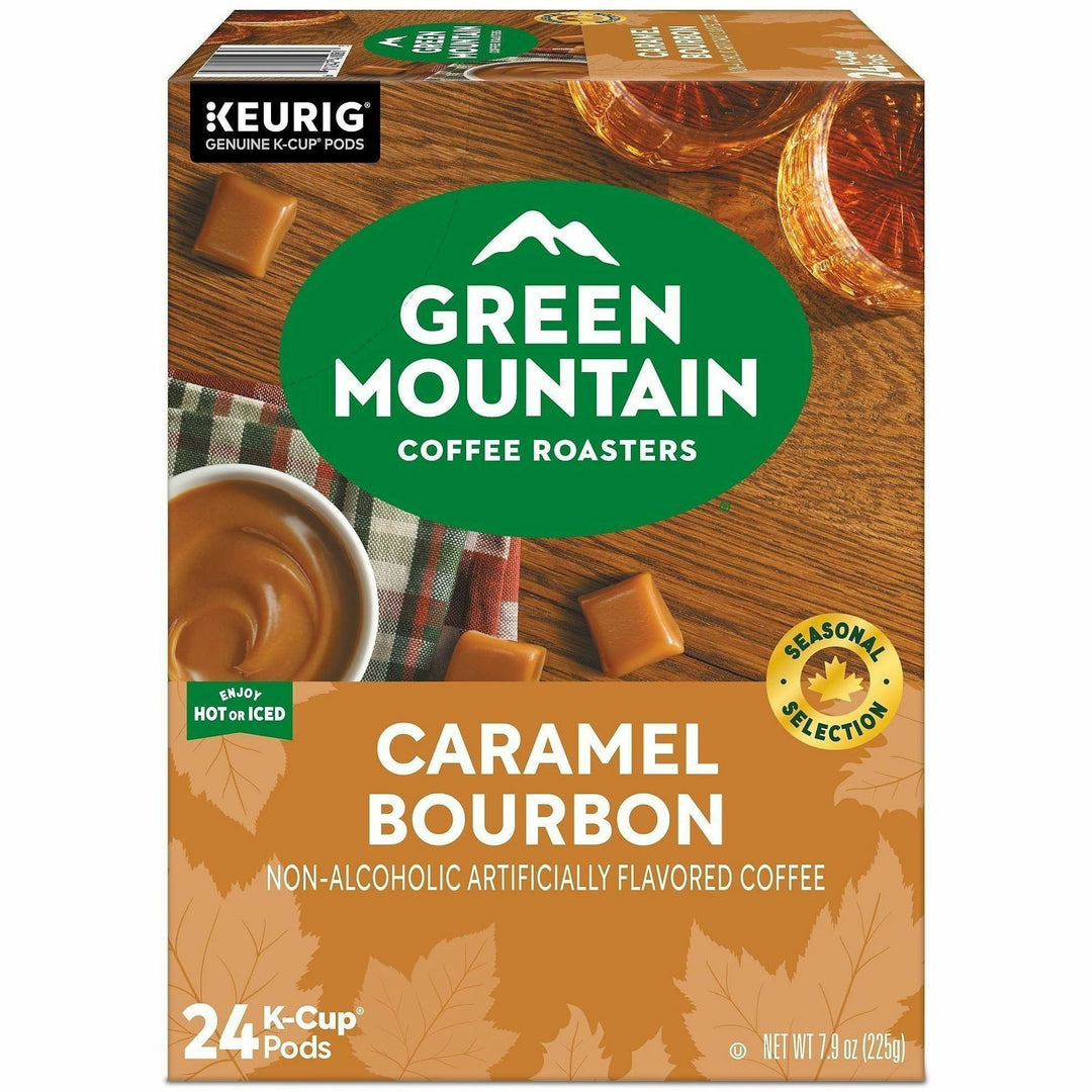 Image of Green Mountain Coffee Roasters® 1081 Caramel Bourbon Coffee, K-Cup, Caramel Bourbon, 24 / Box