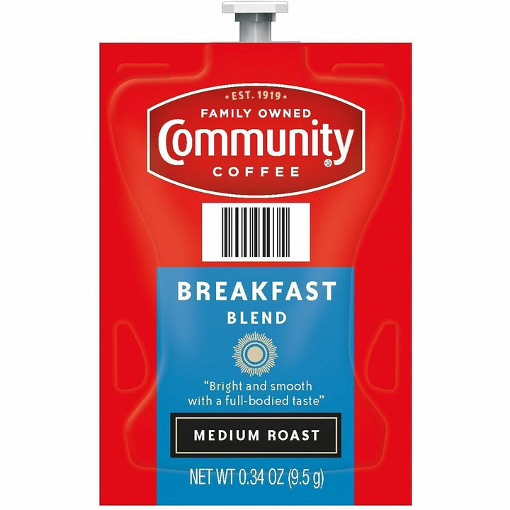 Image of Lavazza 48784 Breakfast Blend Coffee, Medium, Freshpack, Breakfast Blend, 76 / Carton