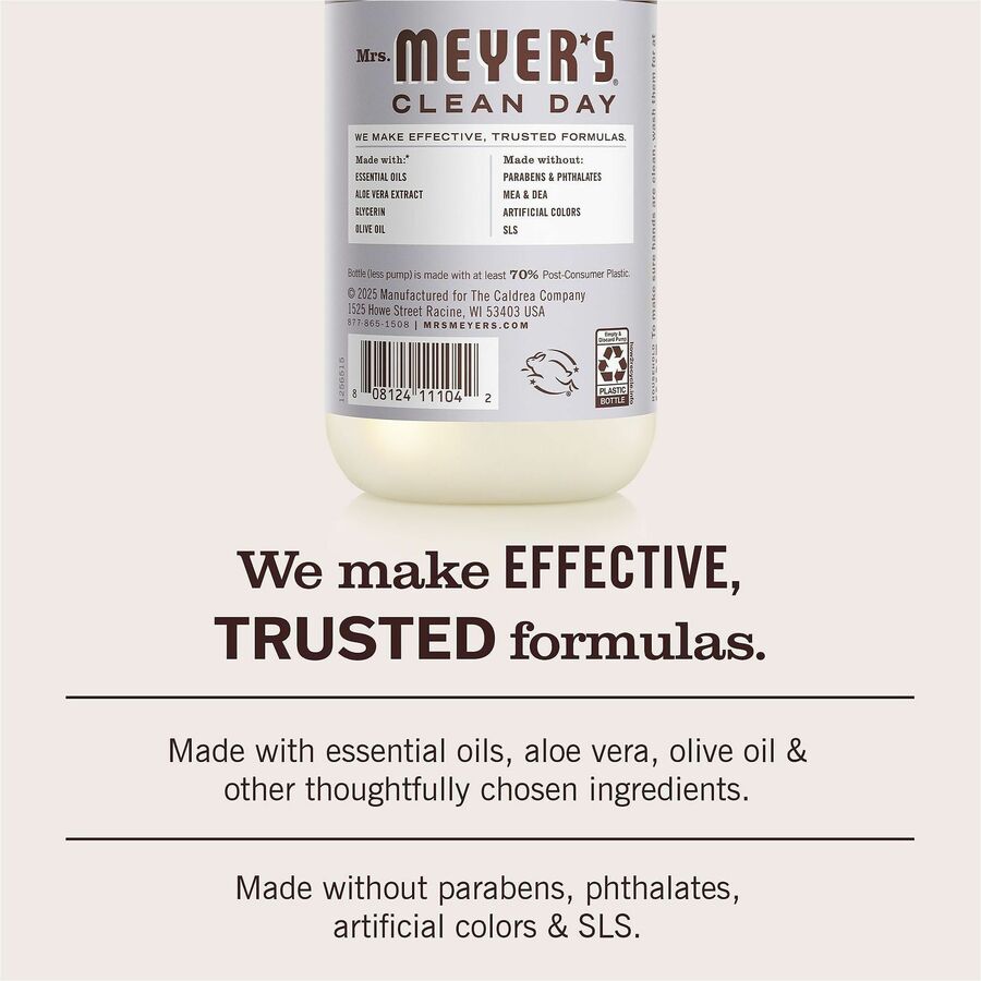 Image of Mrs. Meyer's 390066 Clean Day Hand Soap