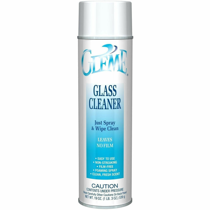 Image of Sprayway SPRACL050 Glass Cleaner, For Glass, Spray, 19 oz (1.19 lb), Fresh Scent, Streak-free, Ammonia-free, Quick Drying, Clear, 12 / Carton