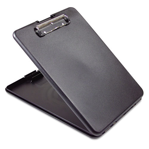 Image of Saunders 00558 SlimMate Storage Clipboard, 0.5" Clip Capacity, Holds 8.5 x 11 Sheets, Black
