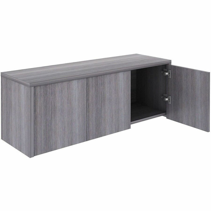 Image of Lorell 69635 Essentials Wall-Mounted Hutches with Wood Doors