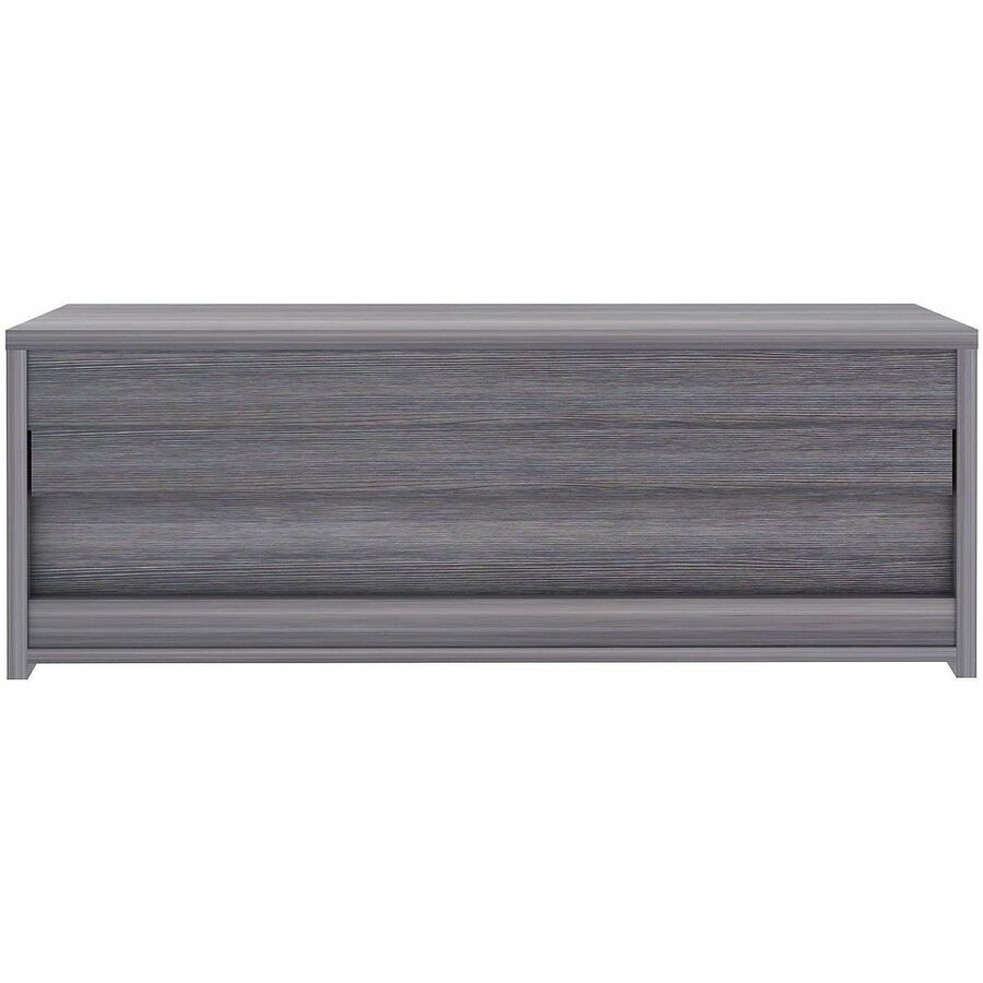 Image of Lorell 69635 Essentials Wall-Mounted Hutches with Wood Doors