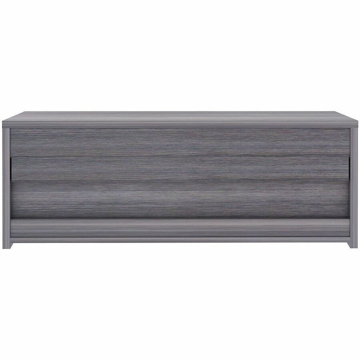 Image of Lorell 69635 Essentials Wall-Mounted Hutches with Wood Doors