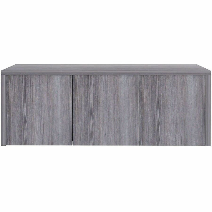 Image of Lorell 69635 Essentials Wall-Mounted Hutches with Wood Doors