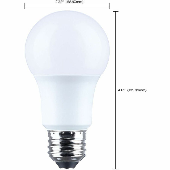 Image of Satco S14362 9.8W A19 LED Frosted Bulbs
