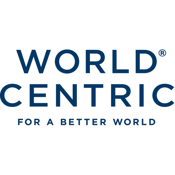 Image of World Centric PLSCU6LFP Compostable Fiber Plate, Food, 6" Diameter, Natural, Bamboo, Fiber Body, 1000 / Carton