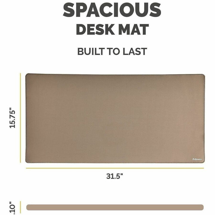 Image of Fellowes 100145441 Breyta Desk Mat, Sand