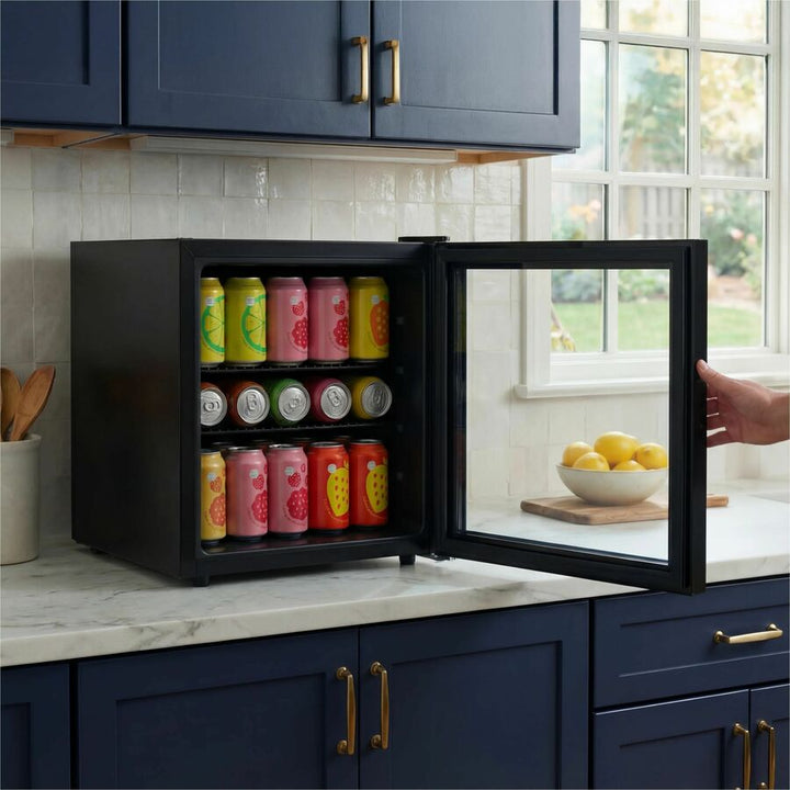 Image of AVANTI AVBC17F2PG Beverage Center, 60 Can Capacity