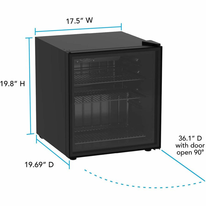 Image of AVANTI AVBC17F2PG Beverage Center, 60 Can Capacity