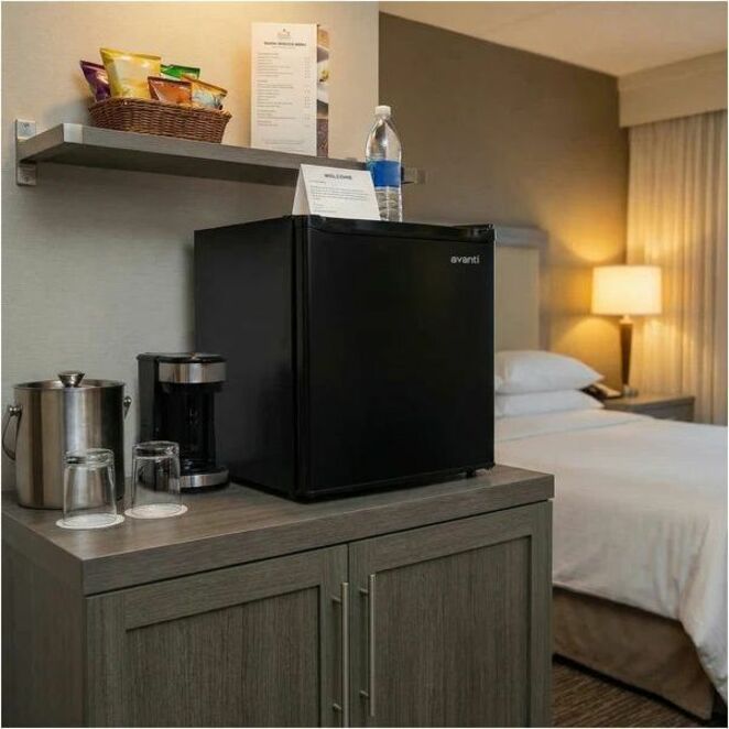 Image of AVANTI AVAR16F1B 1.6 Cu. Ft. Compact Refrigerator with Auto-Defrost