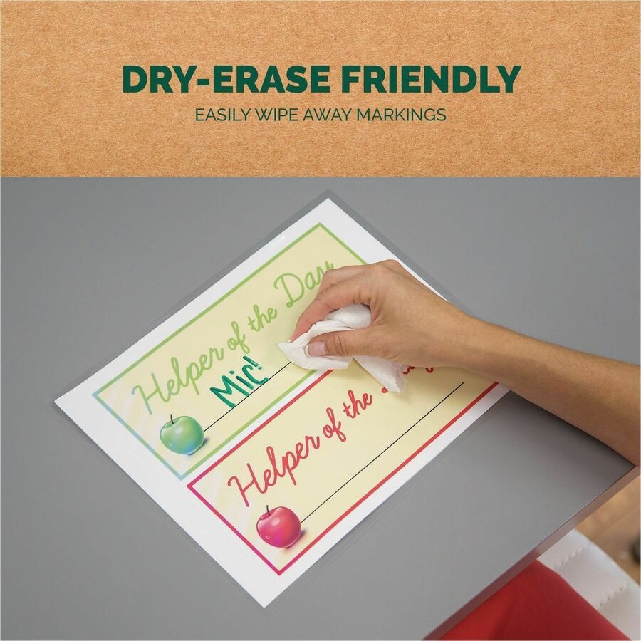 Image of Fellowes 100145863 Sustainable Laminating Sheets