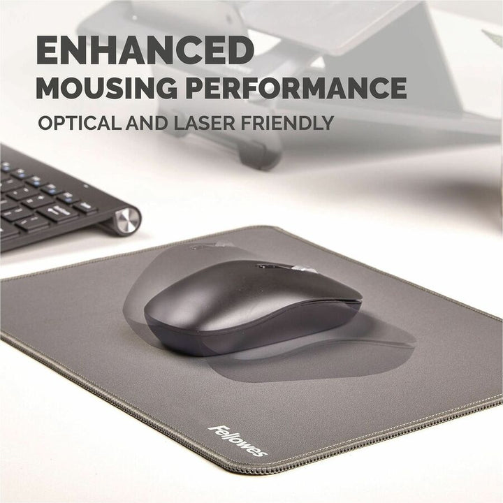 Image of Fellowes 100145423 Breyta XL Mousepad, Gray