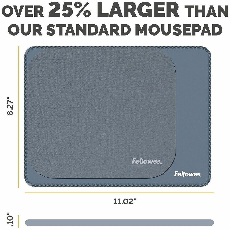 Image of Fellowes 100145424 Breyta XL Mousepad, Blue