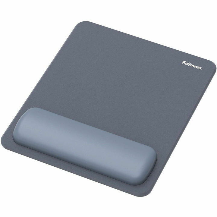 Image of Fellowes 100145421 Breyta Mousepad Wrist Rest, Blue, 0.68" H x 7.87" W x 9.44" Depth, Blue, Dust Resistant, Mouse, Retail
