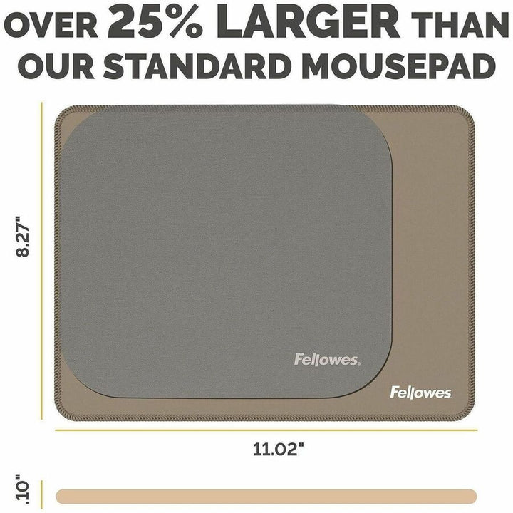 Image of Fellowes 100145442 Breyta XL Mousepad, Sand
