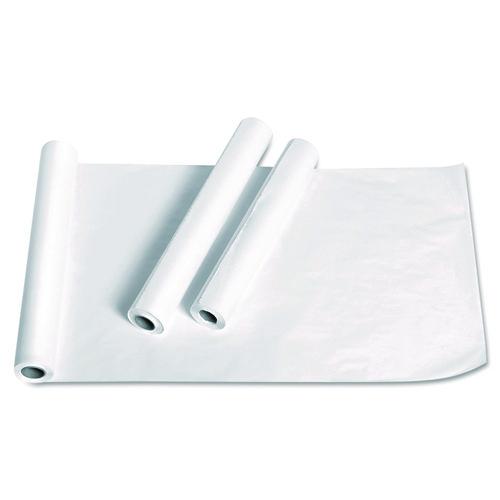 Image of Medline NON24325 Exam Table Paper, Deluxe Crepe, 21" x 125 ft, White, 12/Carton