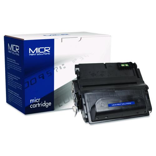 Image of MICR Print Solutions MCR38AM Compatible Q1338A(M) (38AM) MICR Toner, 12,000 Page-Yield, Black