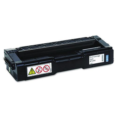 Image of Ricoh® 406476 406476 High-Yield Toner, 6,000 Page-Yield, Cyan