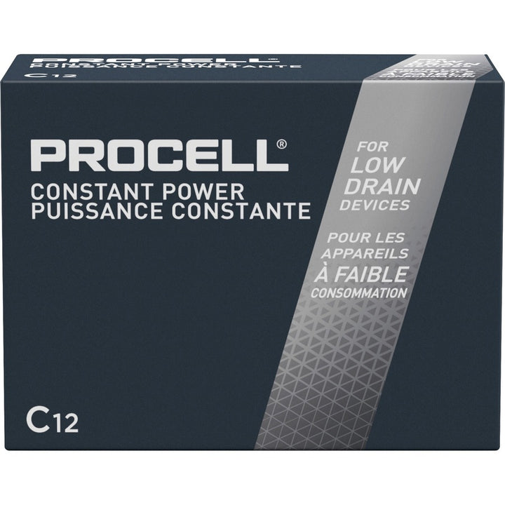 Image of Duracell® Batteries, C, Alkaline, 12/BX, BK