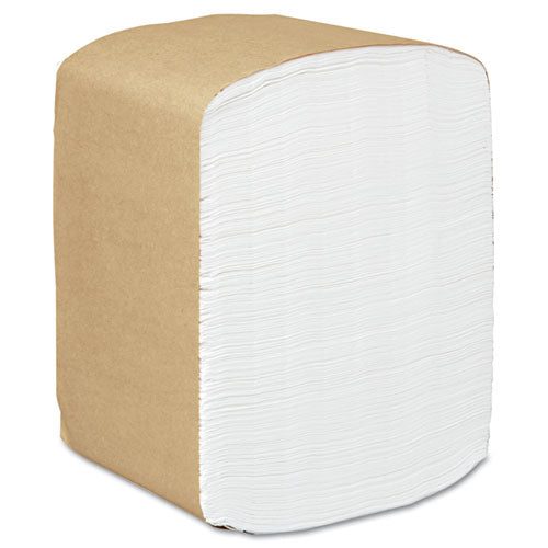 Image of Scott® 98740 Full Fold Dispenser Napkins, 1-Ply, 13 X 12, White, 375/pack, 16 Packs/carton
