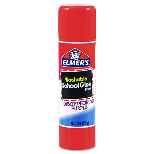 Image of Elmer's® E524 School Glue Stick, 0.77 Oz, Dries Clear