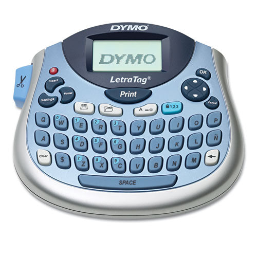 Image of DYMO® 2174540 Letratag 100t Label Maker, 2 Lines, 6.7 X 2.8 X 5.7