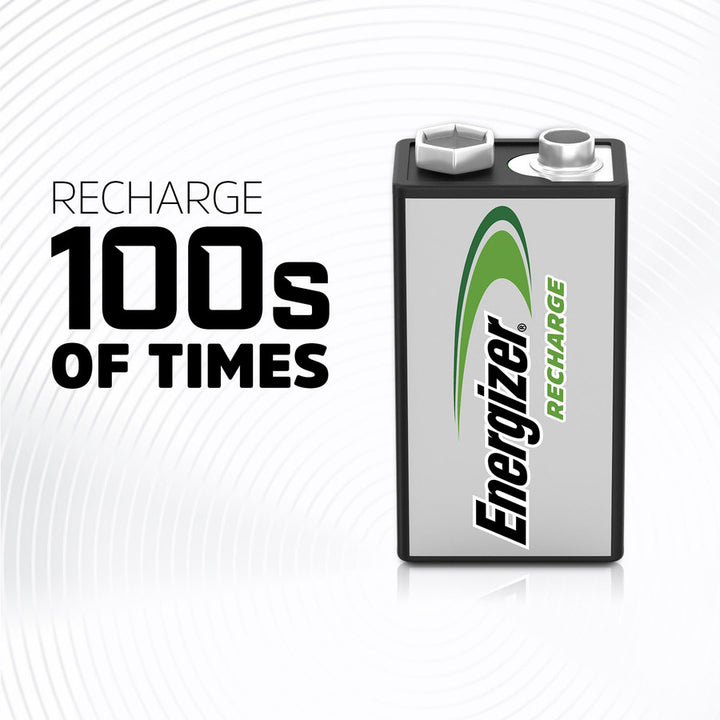 Image of Energizer® Nimh Rechargeable 9v Batteries