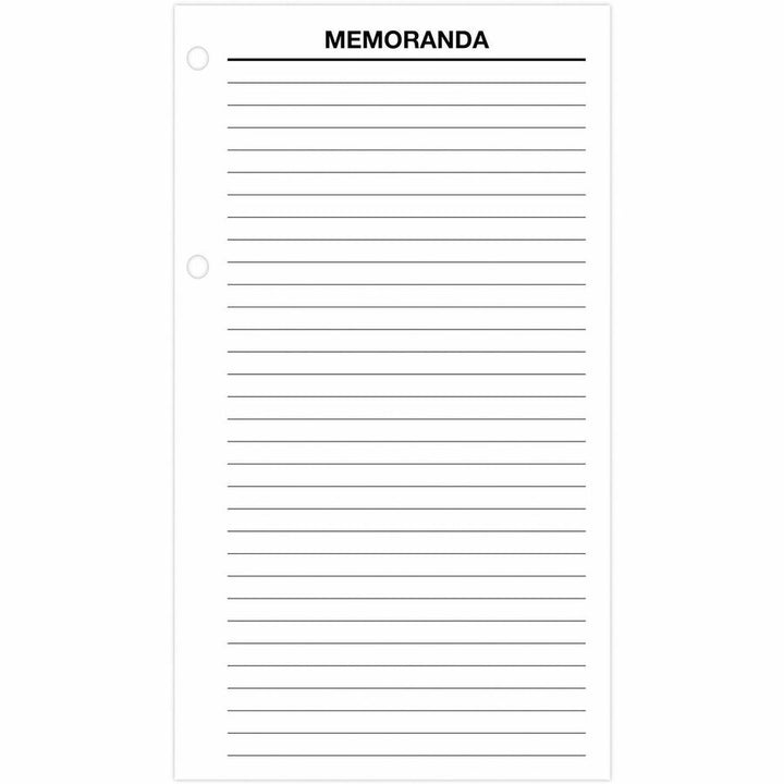 Image of AT-A-GLANCE® Large Desk Calendar Refill, 4.5 x 8, White Sheets, 12-Month (Jan to Dec): 2025