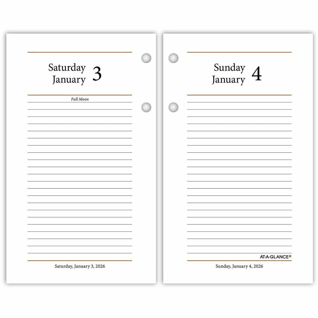 Image of AT-A-GLANCE® Desk Cal Refill, Color Photos, F/17-Style Bases, 3-1/2"x6"