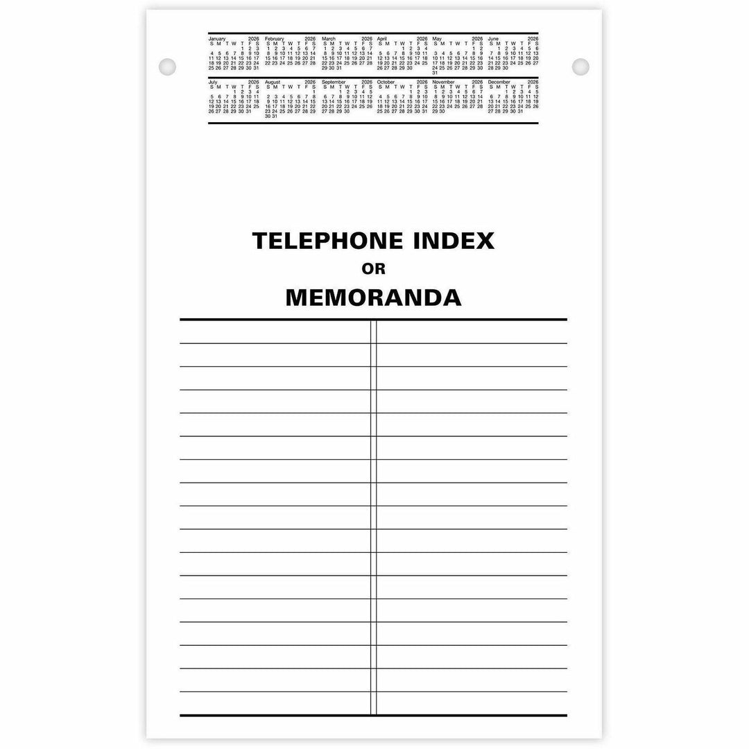 Image of AT-A-GLANCE® Daily Desk Calendar Refill, F/ E58 Base, Jan-Dec, 5"x8"