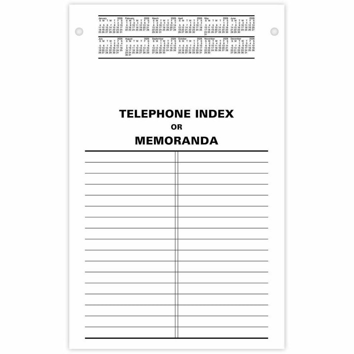 Image of AT-A-GLANCE® Daily Desk Calendar Refill, F/ E58 Base, Jan-Dec, 5"x8"