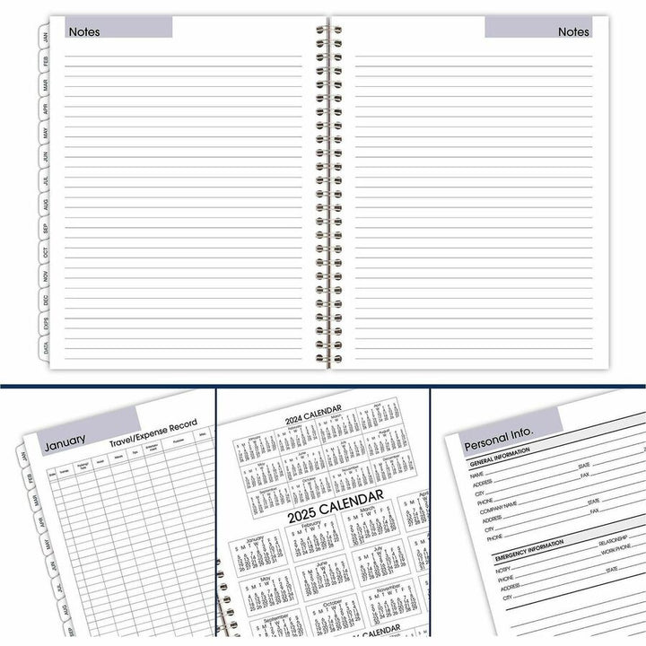 Image of AT-A-GLANCE® DayMinder Executive Weekly/Monthly Refill, 8.75 x 7, White Sheets, 12-Month (Jan to Dec): 2025