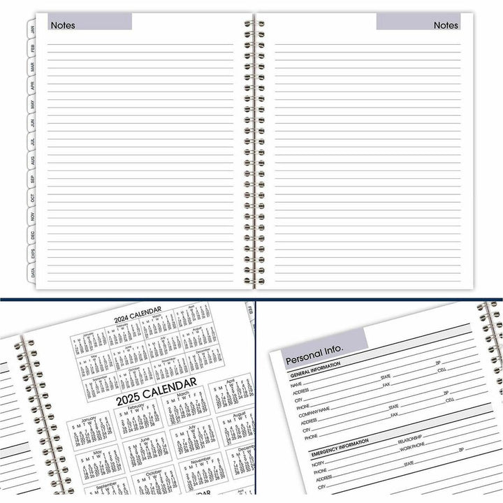Image of AT-A-GLANCE® DayMinder Executive Weekly/Monthly Refill, 8.75 x 7, White Sheets, 12-Month (Jan to Dec): 2025