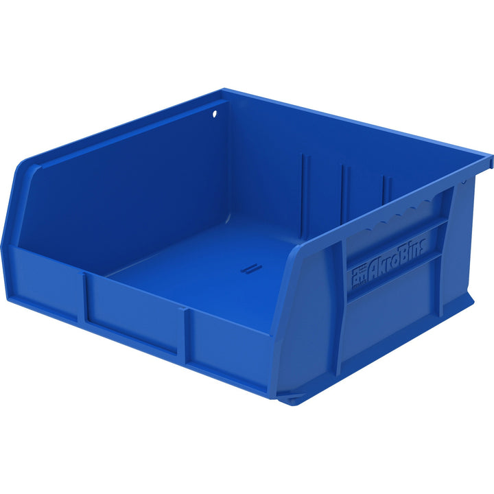 Image of Akro-Mils Bins, Unbreakable/Waterproof, 11"x10-7/8"x5", Blue