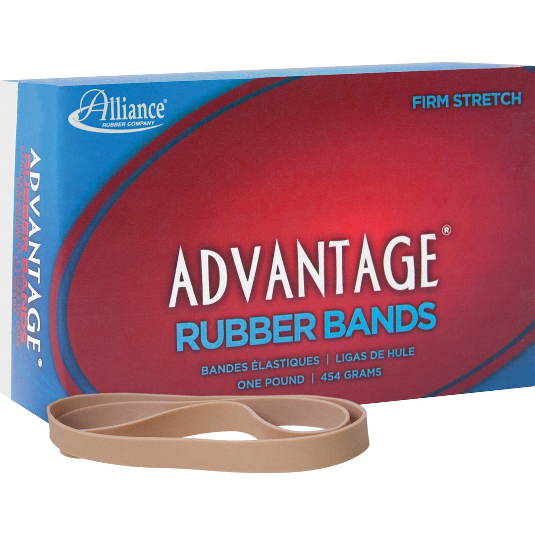 Image of Alliance Rubber Rubber Bands, Size 107, 1 lb., 7"x5/8", Approx. 40/BX