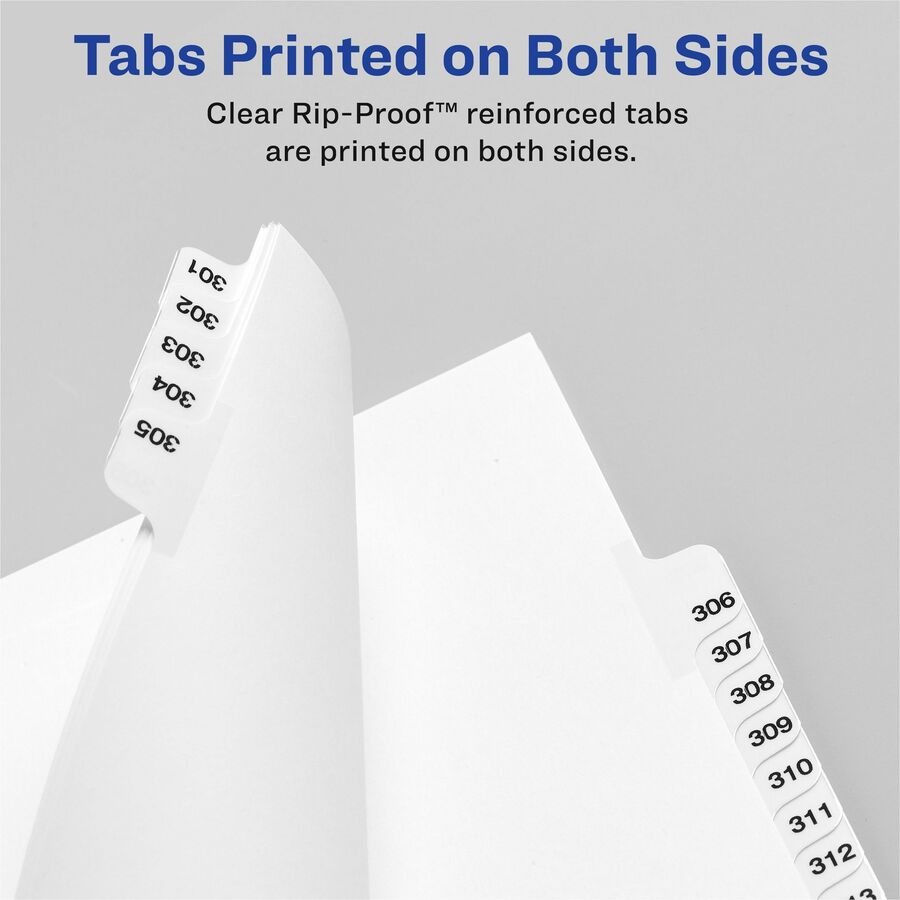 Image of Avery® 1391 Individual Legal Exhibit Dividers, Avery Style