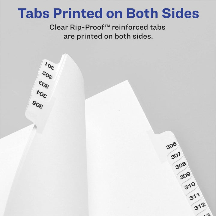 Image of Avery® LGGLTS Individual Legal Exhibit Dividers, Avery Style
