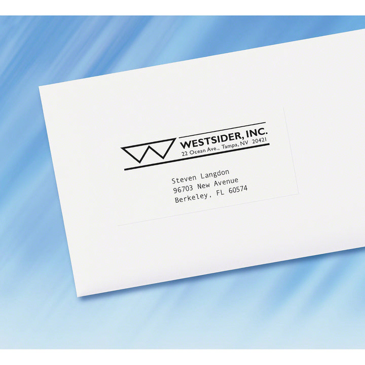 Image of Avery® Copier Mailing Labels, Copiers, 1 X 2.81, White, 33/sheet, 250 Sheets/box