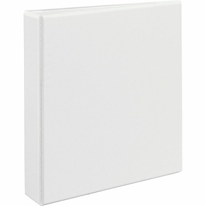 Image of Avery® Heavy-Duty Non Stick View Binder With Durahinge And Slant Rings, 3 Rings, 1.5" Capacity, 11 X 8.5, White, (5404)