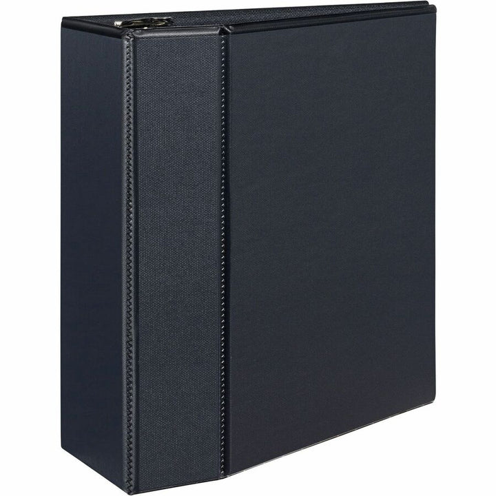 Image of Avery® Durable View Binder With Durahinge And Ezd Rings, 3 Rings, 5" Capacity, 11 X 8.5, Black, (9900)