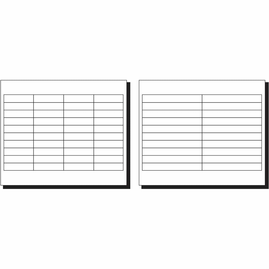 Image of Avery® Tabs Inserts For Hanging File Folders, 1/5-Cut, White, 2" Wide, 100/Pack